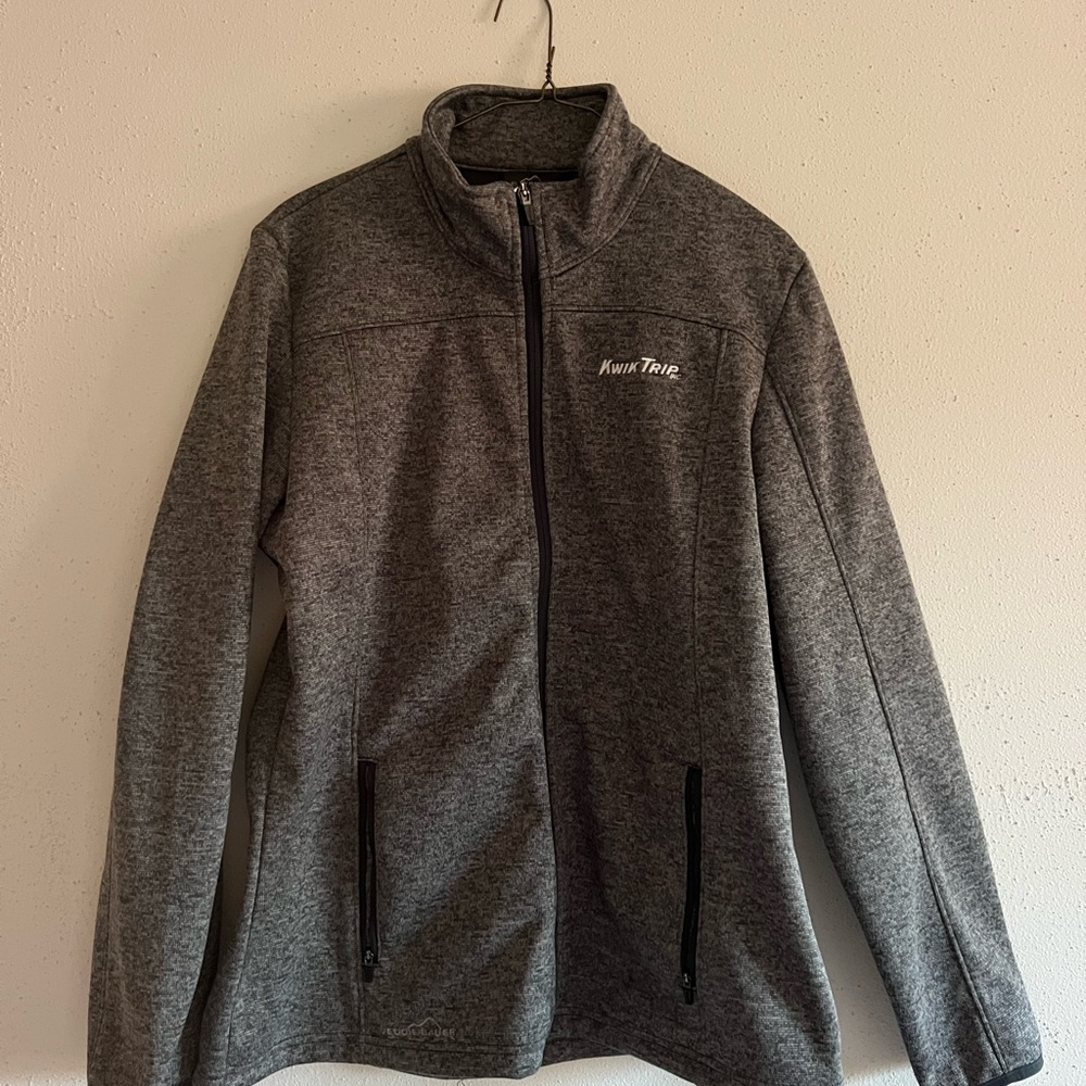 Eddie Bauer Kwik Trip Dark Gray women’s Jacket